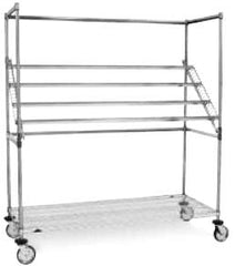 Intermetro Industries Wrap Rack Super Erecta® Chrome Plated Steel 40 X 24 X 68 Inch