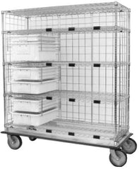 Intermetro Industries Exchange Cart ECM-C Series Chrome Plated Steel