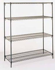Intermetro Industries Wire Shelving Super Adjustable™ Super Erecta® 1 Shelf Adjustable 24 X 48 Inch