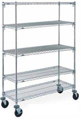 Intermetro Industries Utility Cart Super Adjustable 2™ Super Erecta® 69 Inch 48 L X 24 W Inch Shelf