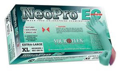 Microflex Medical Exam Glove NeoPro® EC 2X-Large NonSterile Polychloroprene Extended Cuff Length Textured Fingertips Green Chemo Tested - M-532739-3344 - Box of 50