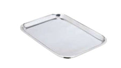 Miltex Instrument Tray Miltex® Non Perforated Mayo Stainless Steel 33/64 X 12-23/32 X 19-11/64 Inch - M-528674-2753 - Each