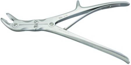 Miltex Rongeur Stille-Luer Duckbill Angled On Side Single Spring Plier Type Handle 6 X 12 mm Jaw, 9 Inch L - M-648423-1591 - Each