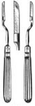 Miltex Nasal Saw Miltex® 7-1/2 Inch, Bayonet Right - M-651939-1278 - Each