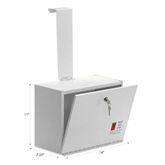 Medium Steel Drop Box Medium • 14"W x 7.25"D x 11"H ,1 Each - Axiom Medical Supplies
