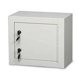 Single Door Double Lock Narcotics Cabinet Baked Enamel • 18"W x 8"D x 15"H ,1 Each - Axiom Medical Supplies