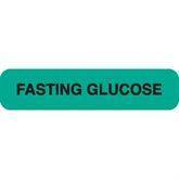 Glucose Tolerance Testing Labels MarketLab Fasting Glucose Label, Green PK1000 ,1000 / pk - Axiom Medical Supplies