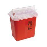 8 Quart Sharps Container 8qt Sharps Container with Open Lid • 10.5"W x 7.25"D x 10"H ,20 / pk - Axiom Medical Supplies