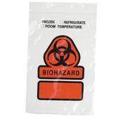 Biohazard Bag 6"W x 9"H Biohazard Bag ,1000 / pk - Axiom Medical Supplies