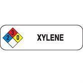 Chemical Hazard Labels MarketLab Xylene Label, Multicolor PK250 ,250 / pk - Axiom Medical Supplies