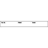 Patient Chart Label Tape Patient Chart • 4.5"W x 0.5"H each ,1 / roll - Axiom Medical Supplies
