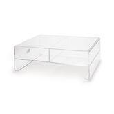 MarketLab Large Double Shelf with Storage Monitor Stand Large • 21"W x 16"D x 6.5"H ,1 Each - Axiom Medical Supplies