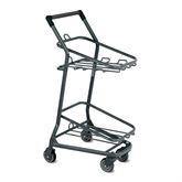 Deluxe RediCart Double Basket Cart Double Basket Cart ,1 Each - Axiom Medical Supplies