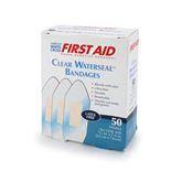 Sterile Waterseal Adhesive Bandages Sterile Waterseal Strips ,50 / pk - Axiom Medical Supplies