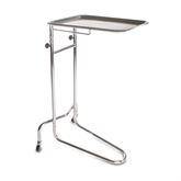 Large Tray Calf Base Double Post Mayo Stand Mayo Stand • Large Tray • Calf Base • Double Post • 21"W x 25"L x 37"-23"H ,1 Each - Axiom Medical Supplies