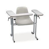 Plastic Blood Drawing Chair with Formica Flip Arm Flip Formica Arm • 34"W x 28"L x 32"H ,1 Each - Axiom Medical Supplies