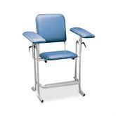 Tall Upholstered Blood Drawing Chair with Straight Arm Tall • Straight Arm • 34"W x 28"L x 43"H ,1 Each - Axiom Medical Supplies