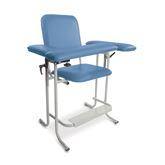 Tall Upholstered Blood Drawing Chair with Flip Arm Tall • Flip Arm • 34"W x 28"L x 43"H ,1 Each - Axiom Medical Supplies