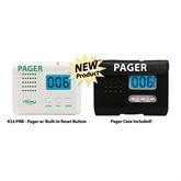 Economical Cordless Patient Fall Monitoring Caregiver LCD Pager with Reset Function for 101241 • Six Months • 3.25"W x 2.5"H x 1"D ,1 Each - Axiom Medical Supplies