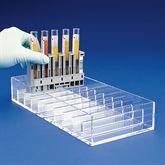 MarketLab Magazine Rack for Roche, Hitachi &amp; Centaur MarketLab Magazine Rack for Roche, Hitachi, and Centaur • 11.25"L x 5"W x 2"H • Slot Dimensions: 4.75"L x 0.875"W x 1"H ,1 Each - Axiom Medical Supplies