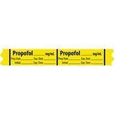 Induction Agent Medication Label Tape MarketLab Propofol _mg/ml Label PK500 ,500 / roll - Axiom Medical Supplies