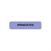 Blood Bank Labels "Irradiated" • Lavender • 1.25"W x 0.3125"H ,760 / pk - Axiom Medical Supplies