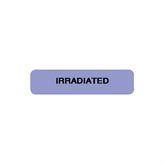 Blood Bank Labels "Irradiated" • Lavender • 1.25"W x 0.3125"H ,760 / pk - Axiom Medical Supplies