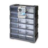 Drawer Benchtop Storage 18 Drawer • 15"W x 6.25"D x 18.75"H ,1 Each - Axiom Medical Supplies