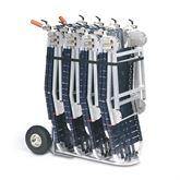 Foldable Portable Donor Chairs Wheeled Transport Dolly for Folding Portable Donor Chairs • 18"W x 42.5"D x 52"H ,1 Each - Axiom Medical Supplies