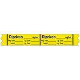 Induction Agent Medication Label Tape MarketLab Diprivan _mg/ml Label PK500 ,500 / roll - Axiom Medical Supplies