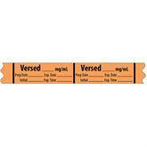 Tranquilizer Medication Label Tape MarketLab Versed _mg/ml Label PK500 ,500 / roll - Axiom Medical Supplies