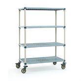 MetroMax Q Antibac Storage Carts 21"W x 36"D ,1 Each - Axiom Medical Supplies