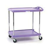 Polymer Allergen Free Utility Cart 2-Shelf ,1 Each - Axiom Medical Supplies