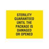 Autoclavable Central Service Labels Autoclavable Sterility Label • Yellow ,500 Per Pack - Axiom Medical Supplies