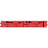 Muscle Relaxant Medication Label Tape MarketLab Nimbex _mg/ml PK500 ,500 / roll - Axiom Medical Supplies
