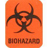 Biohazard Warning Labels MarketLab 0.75"x1" Biohazard Label PK1000 ,1000 / pk - Axiom Medical Supplies