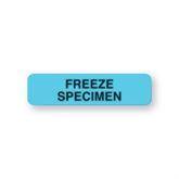 Freezer Communication Labels "Freeze Speciman" • Light Blue • 1.25"W x 0.31"H ,760 / pk - Axiom Medical Supplies