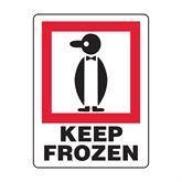 FROZEN Phlebotomy/Specimen Receiving Labels "Keep Frozen" • White • 3"W x 4"H ,500 Per Pack - Axiom Medical Supplies