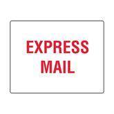 Send Out Mail Labels "Express Mail" • White • 4"W x 3"H ,500 Per Pack - Axiom Medical Supplies
