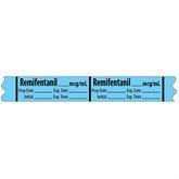 Narcotics Medication Label Tape MarketLab Remifentanil _mg/ml Label PK500 ,500 / roll - Axiom Medical Supplies