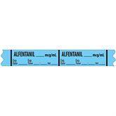 Narcotics Medication Label Tape MarketLab Alfentanil Label PK500 ,500 / roll - Axiom Medical Supplies
