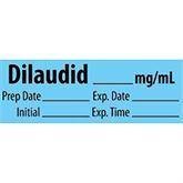 Narcotics Medication Pre-Cut Labels DILAUDID__mg/mL ,500 / roll - Axiom Medical Supplies