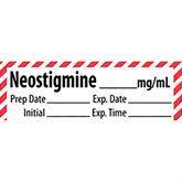 Relaxant Antagonist Medication Pre-Cut Labels NEOSTIGMINE__mg/mL ,500 / roll - Axiom Medical Supplies