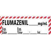 Relaxant Antagonist Medication Pre-Cut Labels FLUMAZENIL__mg/mL ,500 / roll - Axiom Medical Supplies