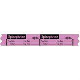 Vasopressor Medication Label Tape MarketLab Epinephrine _mg/ml Label PK500 ,500 / roll - Axiom Medical Supplies