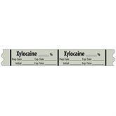 Local Anesthetic Medication Label Tape MarketLab Xylocaine % Label PK500 ,500 / roll - Axiom Medical Supplies