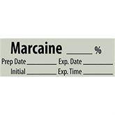 Local Anesthetic Medication Pre-Cut Labels MARCAINE__% ,500 / roll - Axiom Medical Supplies
