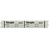 Local Anesthetic Medication Label Tape MarketLab Naropin mg/ml Label PK500 ,500 / roll - Axiom Medical Supplies