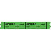 Anticholinergic Agent Medication Label Tape MarketLab Atropine _mg/ml Label PK500 ,500 / roll - Axiom Medical Supplies