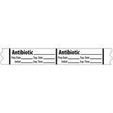 Miscellaneous Medication Label Tape MarketLab Antibiotic Label PK500 ,500 / roll - Axiom Medical Supplies